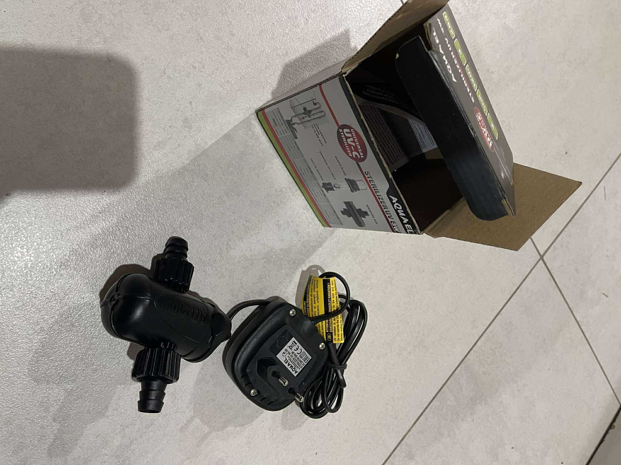 AQUAEL STERYLIZER UV c AS Sterylizator 3W do akwarium na glony, lampa