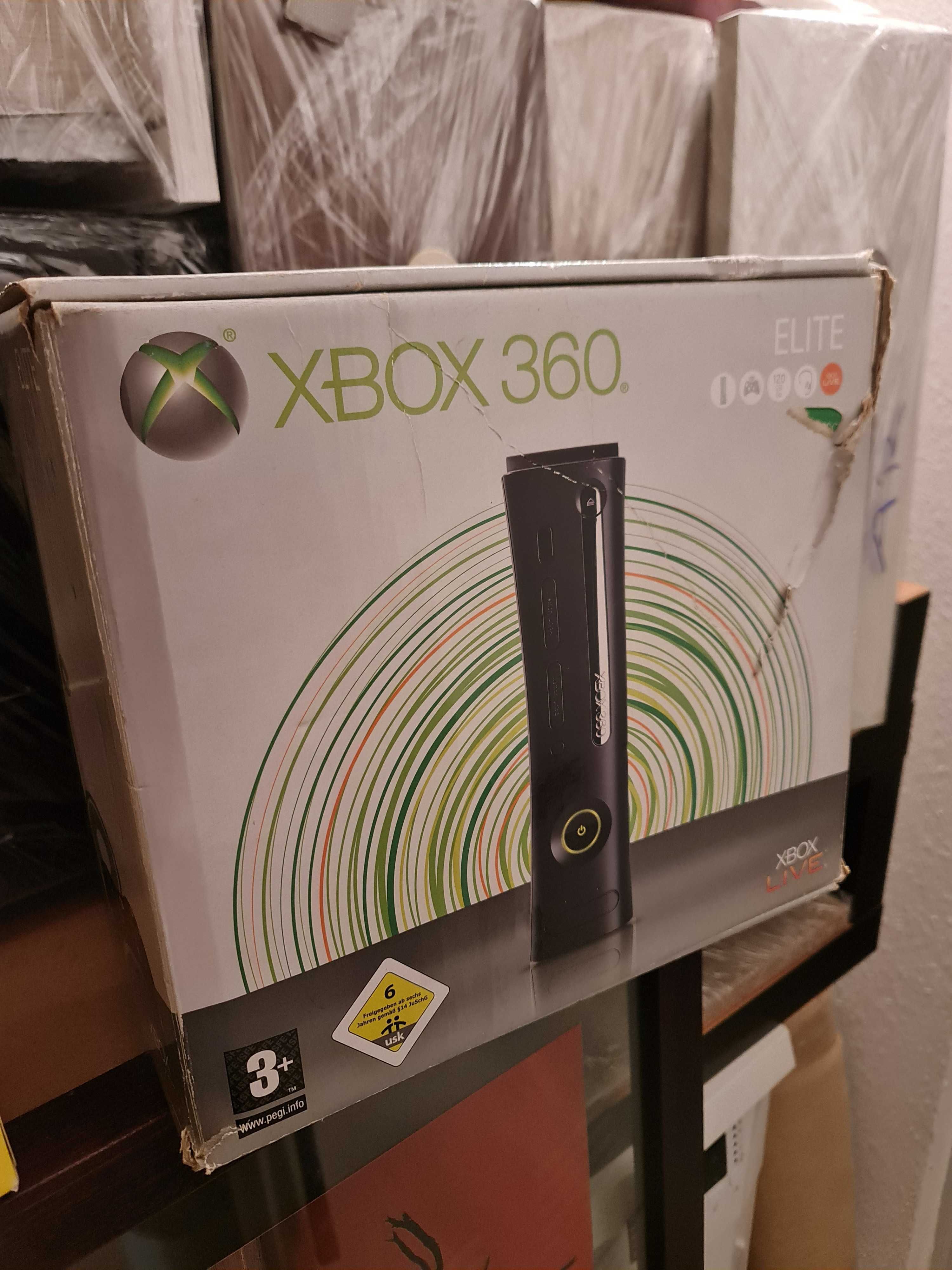 Consola XBOX 360 na caixa