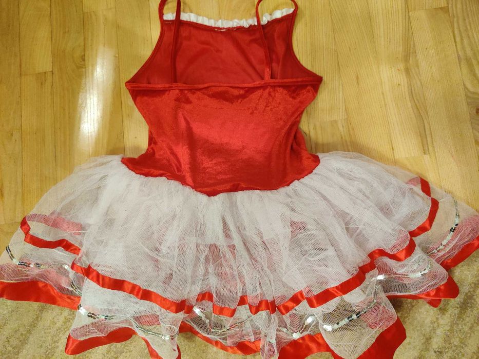 Strój karnawał/S/Czerwony Kapturek/Baletnica/body/taniec/kostium