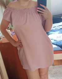 Różowa sukienka hiszpanka diverse rozmiar M