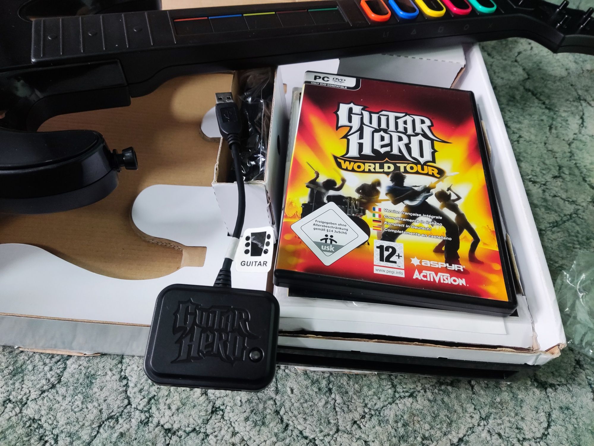 Guitar Hero World Tour Oryginalna Gitara PS3 PC