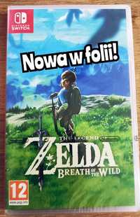 Gra The Legend Zelda Breath Wild Nintendo Switch /nowa w folii! SKLEP