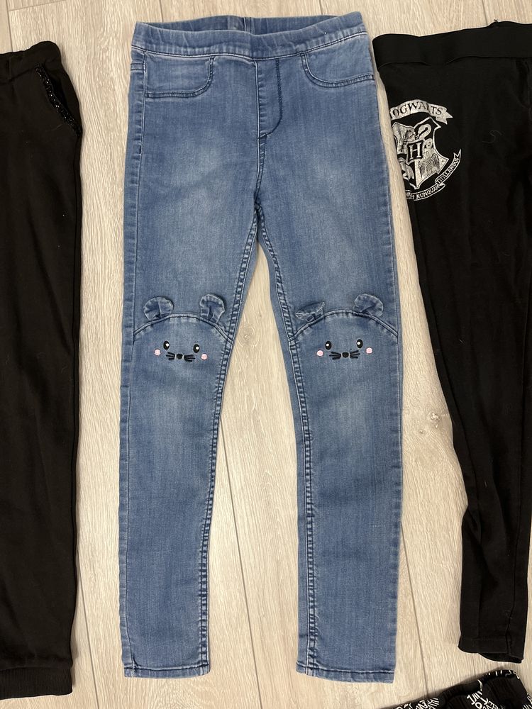 H&M Coccodrillo Harry Potter dziewczęce jeansy dresy i legginsy 134