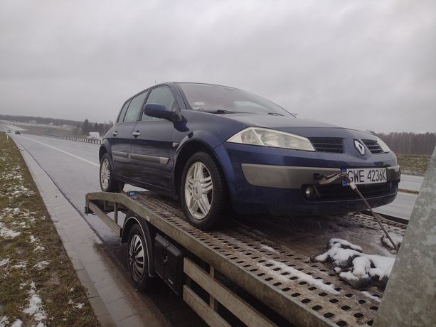 Megane 2.0 benzyna automat USZKODZONY