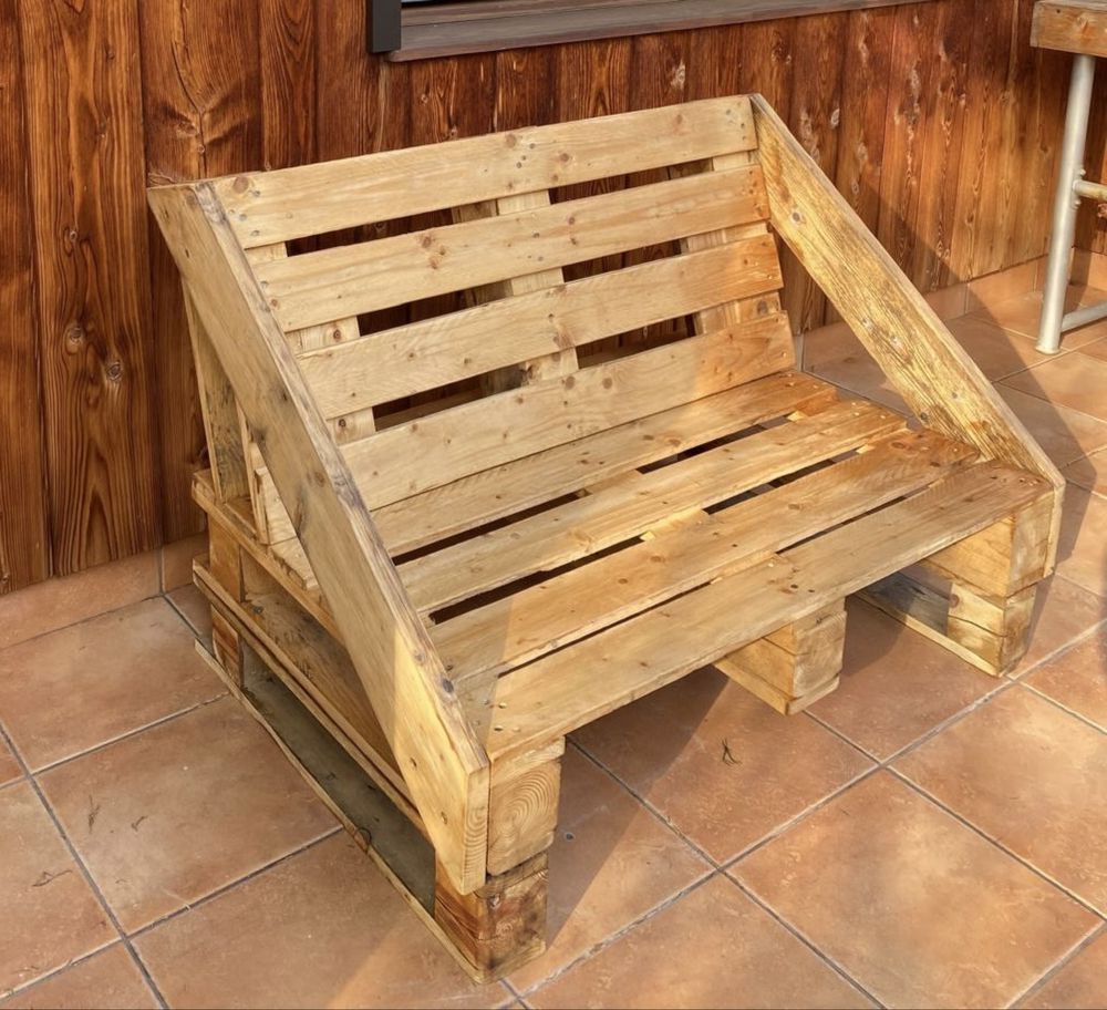 Kanapa/sofa ogrodowa z palet