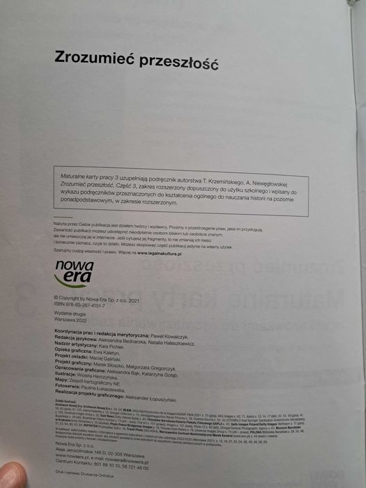 Historia - Maturalne karty pracy 3 – Zrozumieć przeszłość