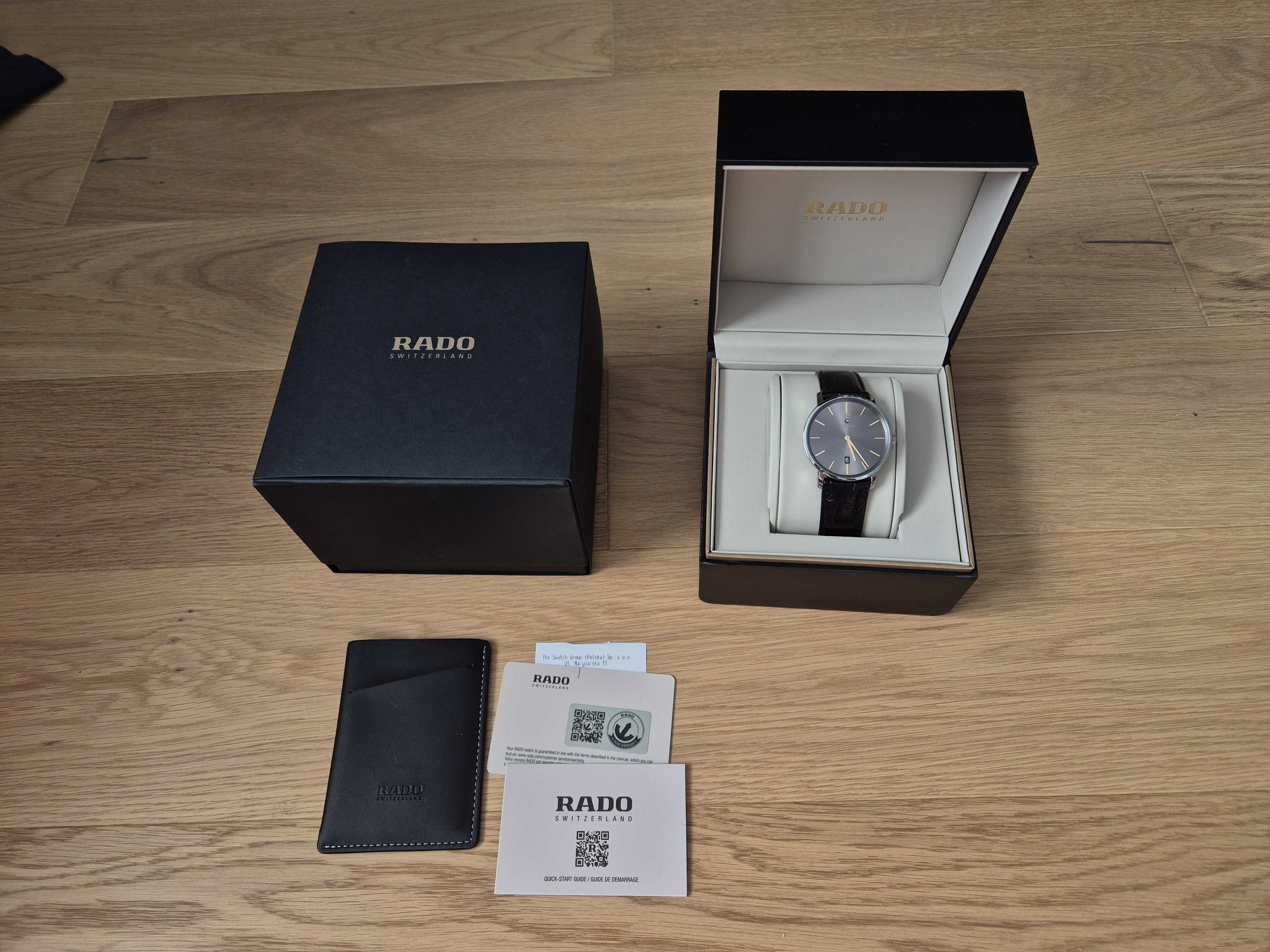 Zegarek Rado DiaMaster Thinline Automatic / 5 lat gwarancji