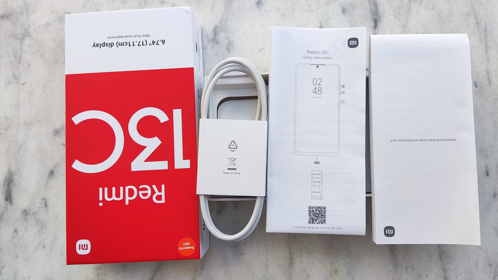 Redmi 13C 6GB RAM 128GB Memoria