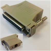 Adaptador/Conversor DB25/RJ45 e DB9/RJ45