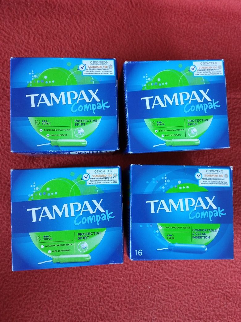 Tampony tampax compak