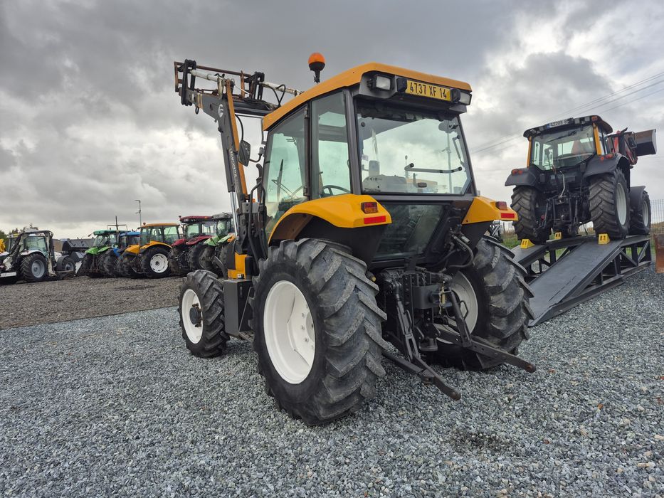 Renault ergos 85 z ładowaczem silnik john deere jak zetor mtz ursus mf