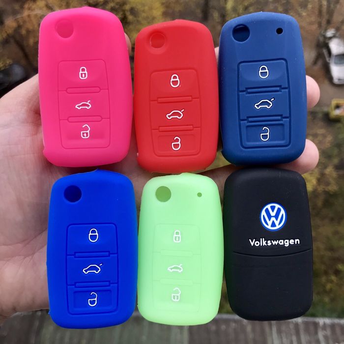 чехол для ключа Volkswagen Passat,Golf,Tiguan,Touareg,Polo,Jetta