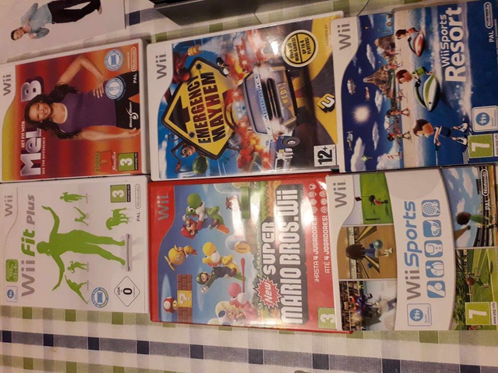 Consola wii com jogos