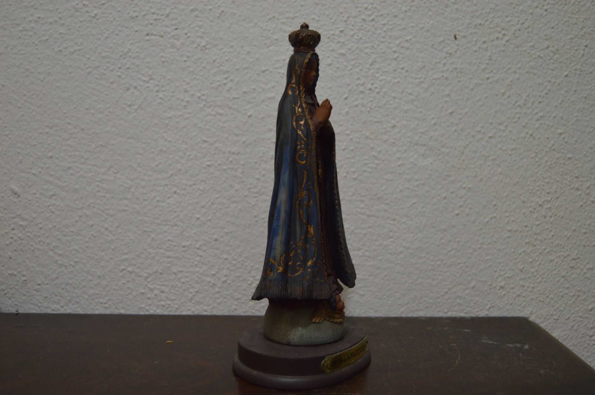 Estátua de Nossa Senhora Aparecida em Marfinite - 23cm