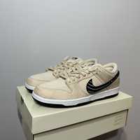 Nike SB dunk low x Albino & Preto beżowe swoosh