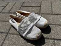 Foreverfolie Espadryle damskie ażurowe rozmiar 40 buty