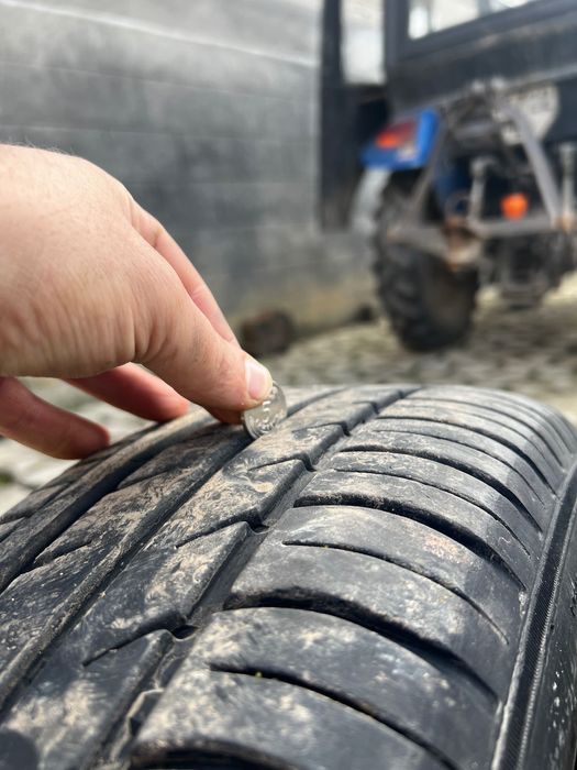 Продам резину з дисками R15 5/112у зборі BELSHINA 195/65 R15  (літо)