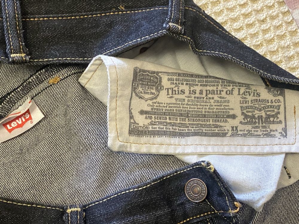 Джинси Levis 501 W40 L34 denim