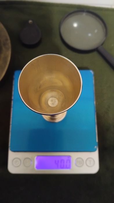 Рюмка серебряная Кубачи