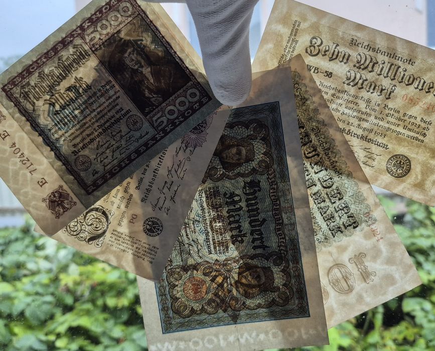 Набір банкнот Німеччини 1908 - 1937 років 13 бон