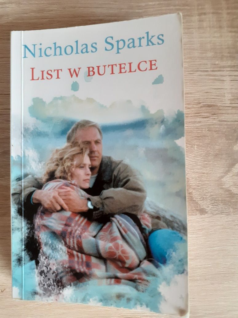 Książka " List w butelce" Nicholasa  Sparksa