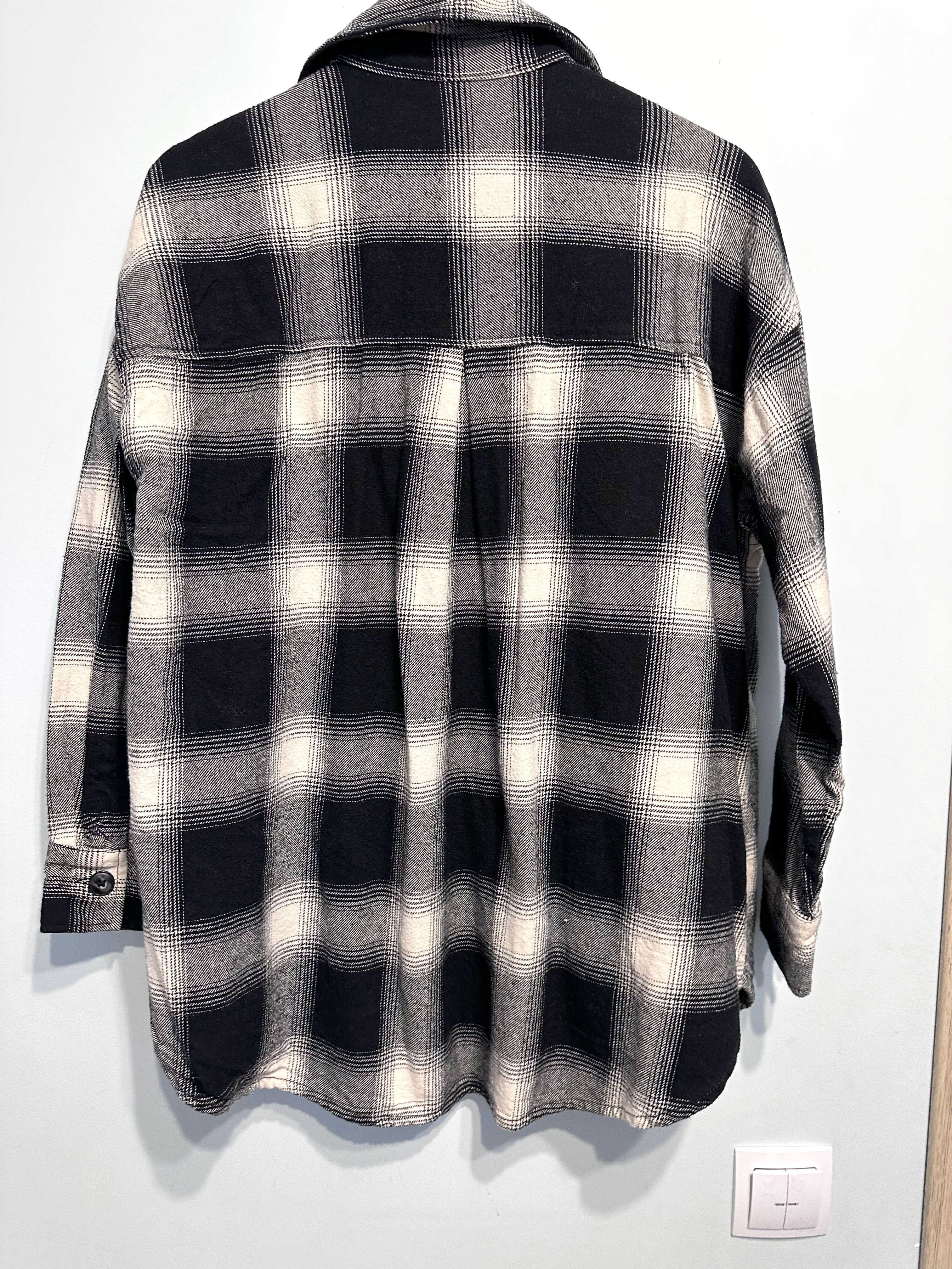 Куртка, рубашка в клетку H&M размер S