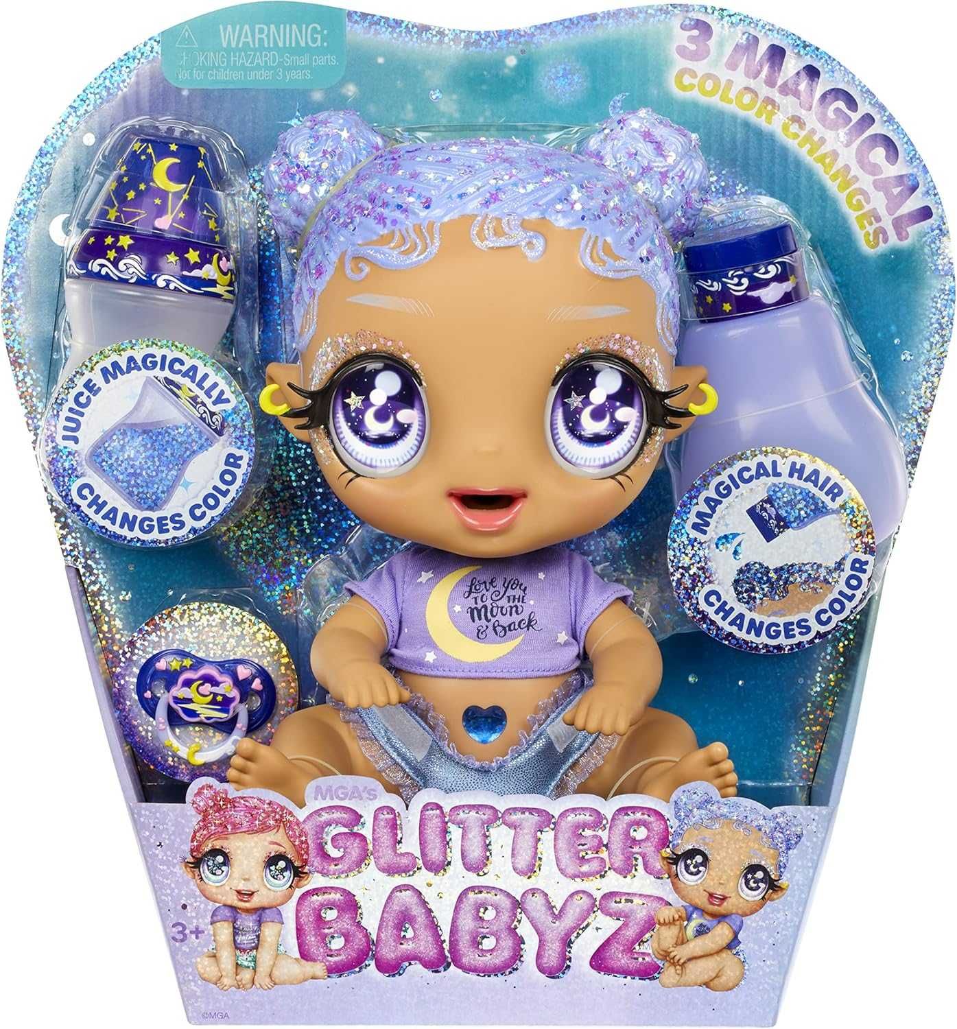 Лялька Glitter Babyz Selena Stargazer Гліттер Бейбіз Селена Старгейзер