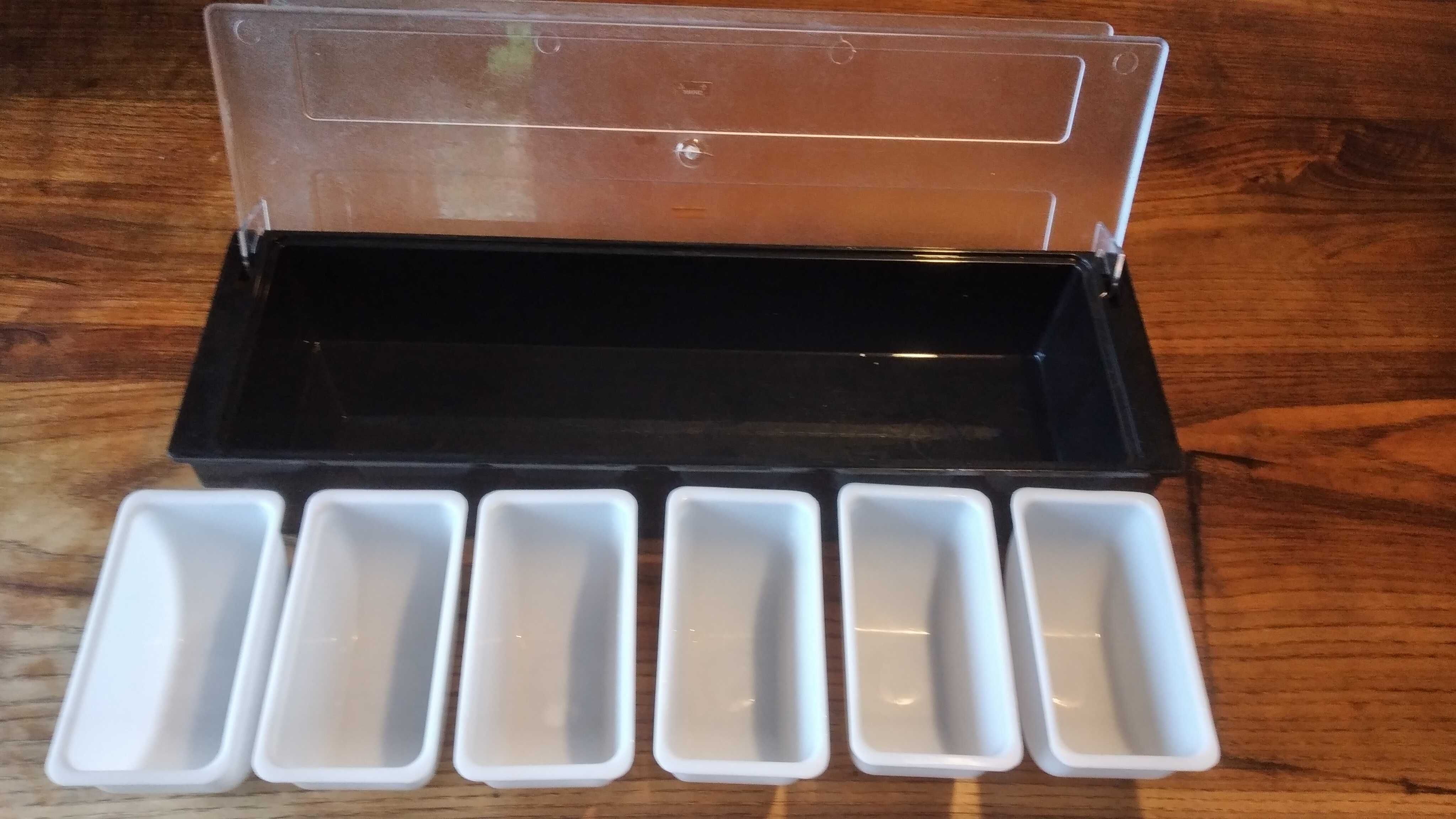 Dispensador de alimentos e condimentos para bar