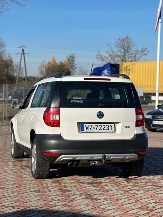 Skoda Yeti 1.8t benzyna. 4x4. Salon PL. Bezwypadkowa. Lekko uskodzona