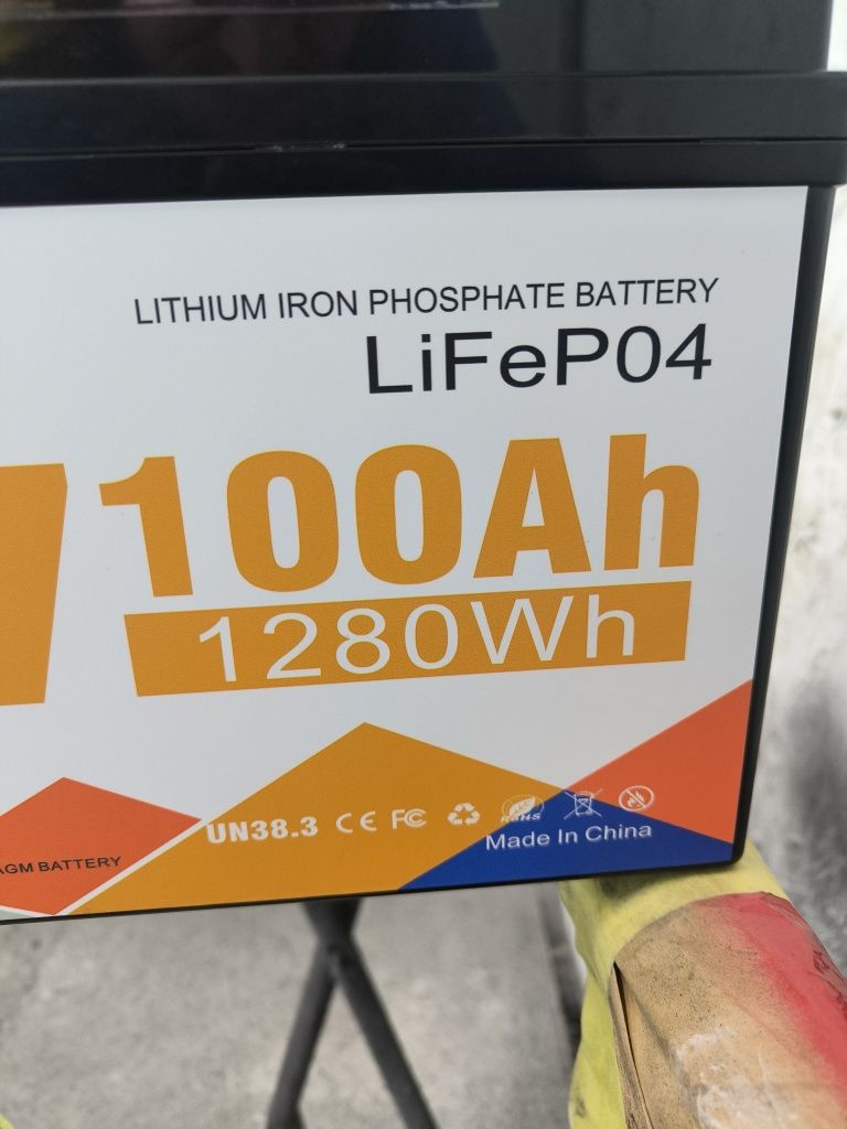 Akumulator Lifepo4 100ah 1280Wh nowy okazja tanio kamper wysyłka!