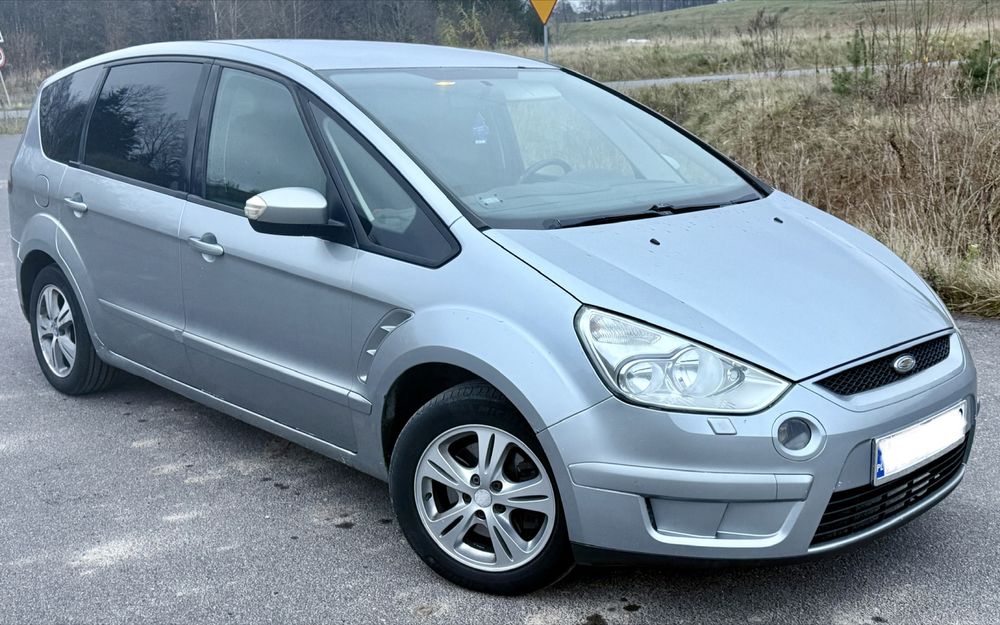 Ford S-Max 1.8TDCi 125KM 7osobowy Hak Bezwypadkowy Doinwestowany