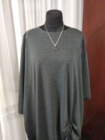 Платье стиль бохо очень свободное большой размер.