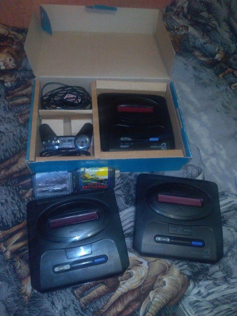 Три sega mega drive2