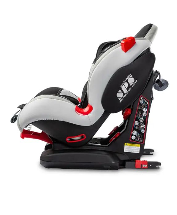 Автокрісло Caretero Sport Turbo Fix Isofix (9-25 кг) Grey