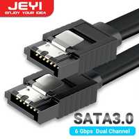 SATA Кабель комп'ютерний JEVI SATA 3.0 до 6Гбіт/с Довжина 39 см