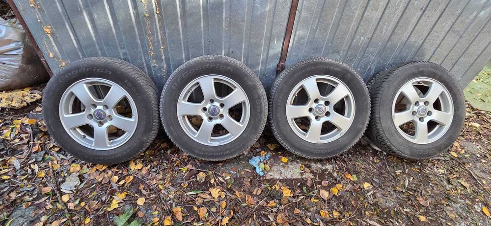 Felgi alu Volvo zima BFGoodrich g-Force Winter 2, 195/65/15