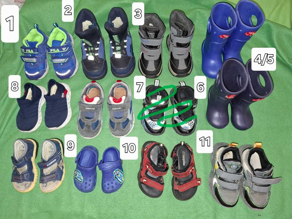 Взуття для хлопчика. Кросовки, черевики, босоніжки, капці