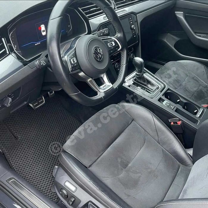 ЕВА EVA ЄВА Коврики в авто Volkswagen Golf Passat Tiguan Touran Caddy