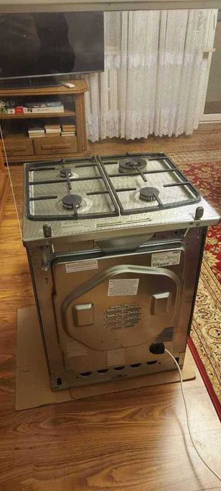 Газова | газовая плита нержавійка Amica 6117GET3. Доставлю, занесу!