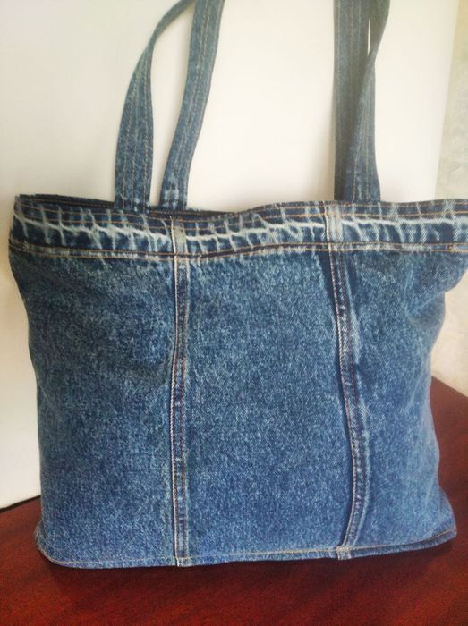 Сумка джинсовая, шоппер