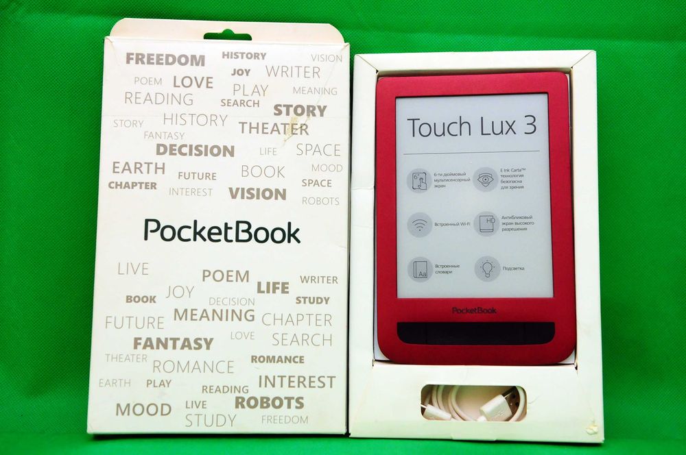 Электронные книга Pocketbook 626 lux 3 Підсвітка Сенсор+кнопки!