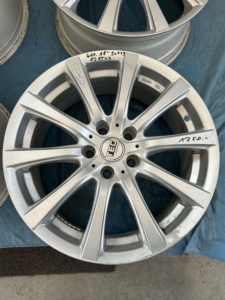 611 Felgi aluminiowe BROCK R 18 5x114,3 NISSAN LEXUS TOYOTA