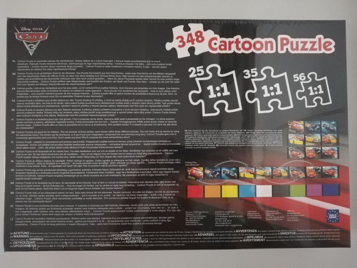 Puzzle Trefl Cars 348
