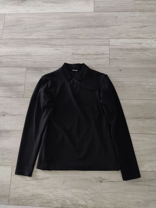 Czarna elegancka bluzka M