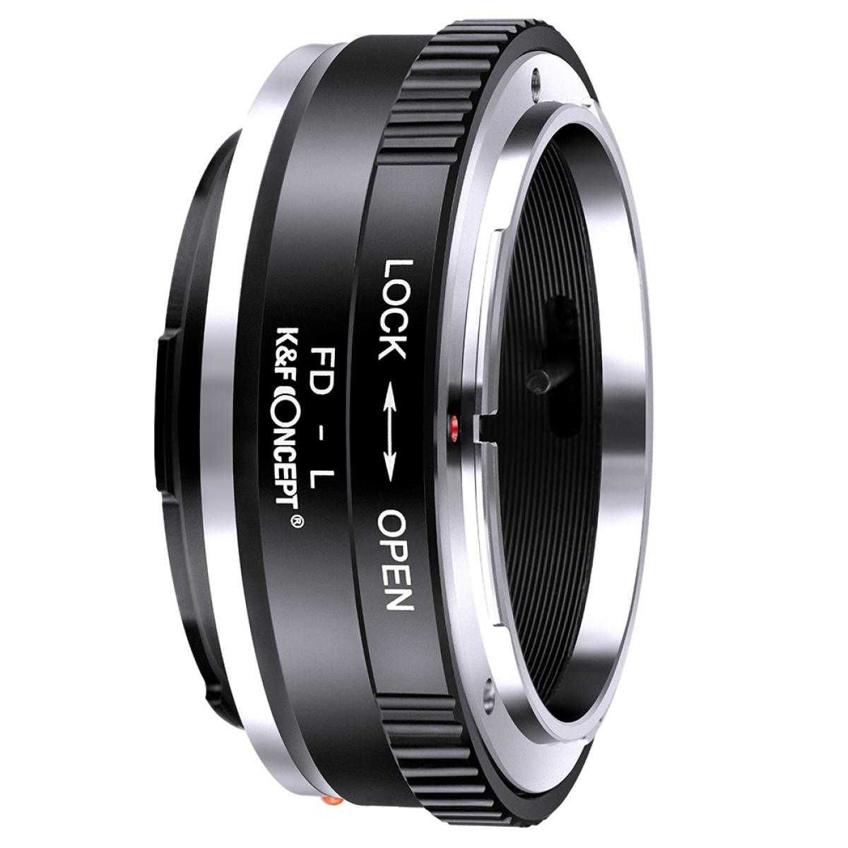 Adapter Canon FD na L-MOUNT LEICA K&F Concept przejściówka wersja 2024