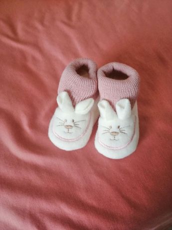 Sapatos de bebé cor de rosa
