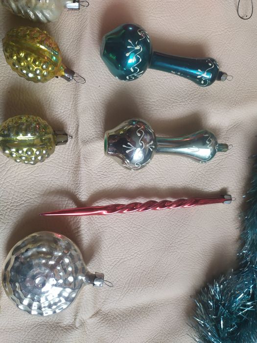 Ёлочные игрушки времени СССР