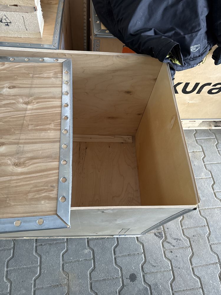 Skrzynia drewniana, tanio , skrzynie palety, transportowe