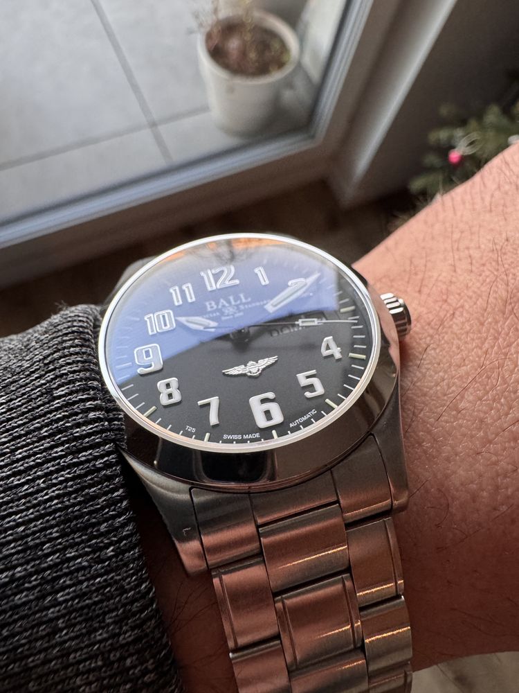 BALL ENGINEER III Silver Star 40mmfull set