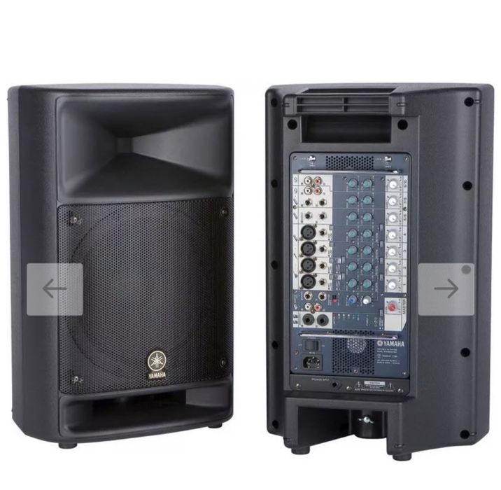 Yamaha stagepas 500Вт активный акустический комплект